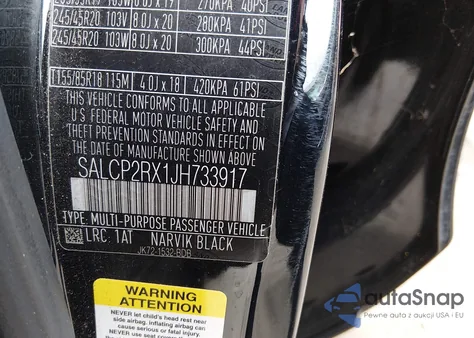 2018 Land Rover Discovery Sport Se из США, поврежденный, VIN SALCP2RX1JH733917